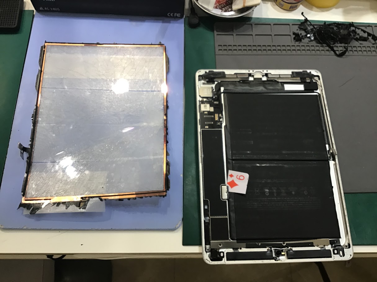 iPad第9世代のタッチガラス交換ならデータそのまま修理可能なスマホ修理工房セレオ甲府店へ！